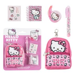 Cerdá Hello Kitty Set de papelería minimochila 19.5x22.5x4.5cm Multicolor Edad +3 años Precio: 7.19224. SKU: B16JVCLRZA