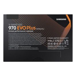 Samsung 970 EVO Plus SSD NVMe M.2 2280 250 GB PCIe 3.0 x4, Alto Rendimiento, Tecnología V-NAND, 3500/3300 MB/s