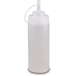 SUPREM-INOX - Biberón de salsas para cocina, 24 cl, altura 19 cm, diámetro 6 cm, utensilio de acero inoxidable Precio: 2.8072. SKU: B1F6LXZ4DL