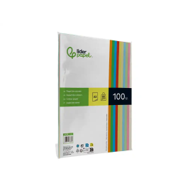 Liderpapel Papel Color A3 80gr Surtido Paquete 100 Hojas