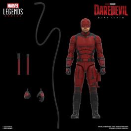 Hasbro Figura Daredevil Born Again Marvel Legends 15cm Articulada con Accesorios