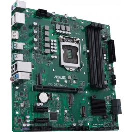 ASUS PRO Q570M-C/CSM Placa Base con Chipset Intel Q570 para Procesadores Intel LGA 1200, Factor de Forma micro ATX