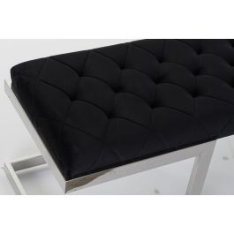 Descalzadora Moderno DKD Home Decor Negro 40 x 40 x 140 cm