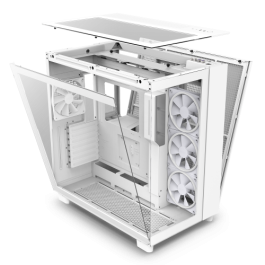 NZXT H9 Elite Midi Torre PC Blanco - CM-H91EW-01 NZXT H9 Elite Midi Torre PC Blanco - CM-H91EW-01