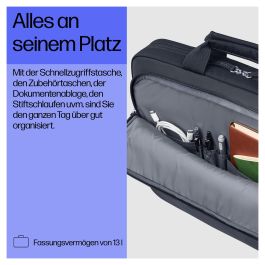 HP Mochila para portátil Everyday de 16 pulgadas, Bandolera, Color Gris Odyssey