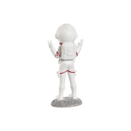 DKD Home Decor Figura Astronaut girl Urban Blanco Rojo 7 x 20 x 9 cm (2 Unidades)