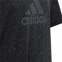 Camiseta de Manga Corta Infantil Adidas Negro