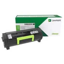 Lexmark Toner Negro para Ms317 Ms417 Ms517 Ms617 Mx317 Mx417 Mx517 Mx617