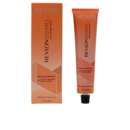 Revlon REVLONISSIMO COLORSMETIQUE #66,4 60 ml Tinte Pelo Rubio Oscuro 6 Cuidado Ácido Hialurónico Proteína Soja
