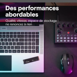 Crucial P510 SSD 1TB PCIe 5.0 NVMe CT1000P510SSD8 Disco Duro Interno Sólido