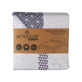 Colcha Cama Reversible 240X260 Hexagonos Giftdecor (6 Unidades) Colcha Cama Reversible 240X260 Hexagonos Giftdecor (6 Unidades)