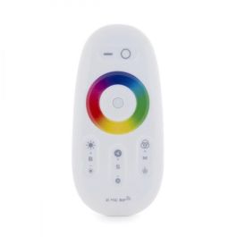 Controlador Mando Táctil RF 2.4GHz Inalámbrico para Tiras LED RGBW 12-24V DC hasta 576W con Control de Brillo, Colores y Memoria
