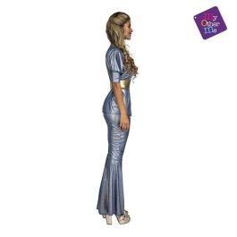 My Other Me Disfraz Adulto Silver Disco Talla M-L Poliéster