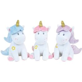 Set de Vajilla Infantil Unicornio - FUN HOUSE - 006319 - 2 Platos, 2 Cubiertos y 1 Peluche