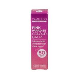 Camaleon Cosmetics Colour Balm Pink Paradise Bálsamo Labial Regenerador SPF 50 Protección Solar y Color Natural 4g Precio: 7.58999967. SKU: B1732FXPJ4
