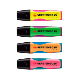 Stabilo Rotulador Boss Splash 75 Expositor Sobremesa 30 Unidades Colores Surtidos