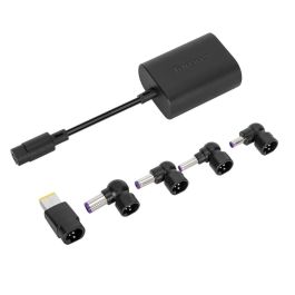 Targus Adaptador de Corriente Legacy Set USB-C Hembra Derecho a Conector Universal Macho Angular 18-23V 5A, Negro Precio: 54.49999962. SKU: B1JTWCVLJH