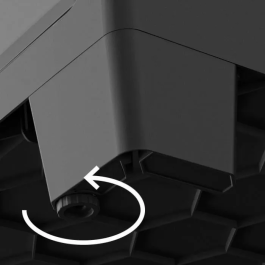 KETER Armario Alto TITAN, 44 x 80 x 182 cm, Color Gris