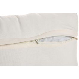 DKD Home Decor Cojín Boho India 24 Crudo 30 x 50 cm Algodón Macramé Hecho a Mano (2 Unidades)