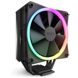 NZXT T120 RGB Refrigerador de aire para procesador, 12 cm, Negro, 4 tubos disipadores, RGB, RC-TR120-B1 Precio: 54.68999987. SKU: B168KFZJNB