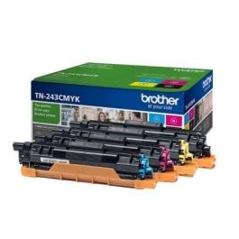 Toner Brother Tn243 cmyk Dcp-L3510Cdw - Hl-L3270Cdw - Mfc-L3710Cw Multipack Negro Amarillo Magenta Cian 1000 Precio: 196.49999974. SKU: S0436794