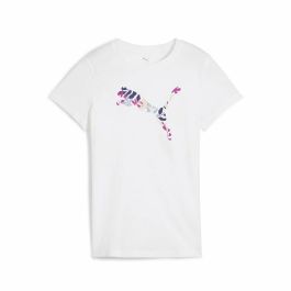 Camiseta de Manga Corta Mujer Puma Graphics Floral Blanco (M) Precio: 23.50000048. SKU: B1GHZLE88A