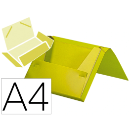 Liderpapel Carpeta Portadocumentos Polipropileno Gomas Amarillo Fluor Opaco Lomo 25mm DIN A4 Precio: 3.88999996. SKU: B19AGZDSRJ