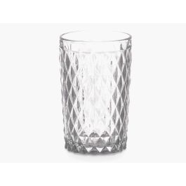 Vaso Diamante Transparente 370 ml Vivalto - Vidrio 8x12.8x8 cm (24 Unidades) Vaso Diamante Transparente 370 ml Vivalto - Vidrio 8x12.8x8 cm (24 Unidades)