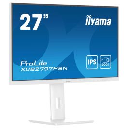 iiyama Monitor XUB2797HSN-W2 27" Full HD USB-C, LAN, DP-OUT (Dock) Blanco