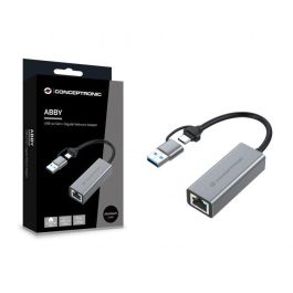 CONCEPTRONIC ADAPTADOR USB 3.2 A GIGABIT ETHERNET RJ45 COMPATIBLE NINTENDO SWITCH Wake-on-LAN Precio: 18.99000015. SKU: B15ZQ2FKPD