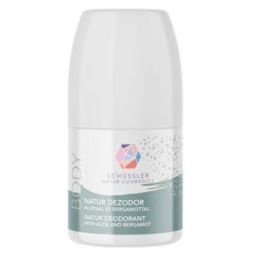 Schussler Natur Cosmedics Desodorante Roll-On Aloe-Bergamota 50ml, con Sal Mineral Dr. Schüssler Nº3, Sin Aluminio ni Parabenos Precio: 14.49999991. SKU: B18HVQHBQL