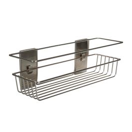 Command bath31-sn Cesto de Baño Níquel Satinado 32,5x9,5x10 cm, 1 ud + 4 Tiras, Carga Máxima 3 kg Precio: 26.49999946. SKU: B1G4Z29NP2