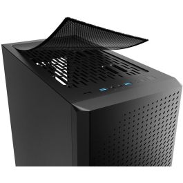 SHARKOON VS9 Midi Tower Negro ATX, micro ATX, Mini-ITX para PC con Gestión de Cables y Puertos USB 3.0