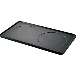 WMF 0415040011 Raclette Lono para 8 personas, 1500W, Antiadherente, Placas Desmontables, Rectangular, Negro/Cromo