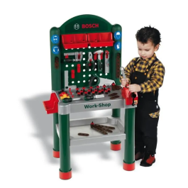 Theo Klein Banco de trabajo Theo Klein Bosch con accesorios 59x72x15,5 cm