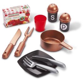 Ecoiffier 1697 Pequeña Cocina de Juguete de Concha con Horno, Fregadero, Placa y Accesorios, para Niños +18 meses