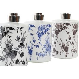 DKD Home Decor Dosificador Tradicional 450ml Cristal ABS 8x17x10cm Pack 12 Unidades Colores Surtidos