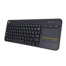 Logitech K400 Plus Teclado Inalámbrico con Touchpad, Alcance de 10m, Pilas de 18 Meses Precio: 33.4999995. SKU: S5600210