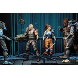 NECA Figuras Alien vs Predator articuladas 18cm Dutch & Lin Arcade