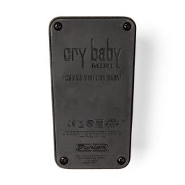 Dunlop Fx Guitarra Cry Baby Mini Wah CBM95 - Pedal de tamaño compacto con inductor Fasel para pedalera de viaje