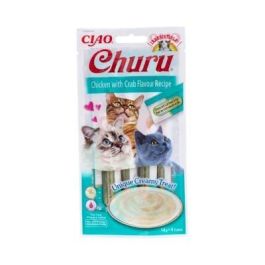 CHURU VET Pollo Con Cangrejo 1 Bolsa 4 Sticks De 14G S Precio: 2.8900003. SKU: B1G3RKX33B