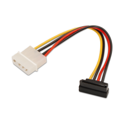 Aisens A131-0160 Cable Alimentación Molex 4 Pin Macho a SATA Hembra Acodado 54W 16cm para Espacios Reducidos Precio: 4.49999968. SKU: B14SGX49JA