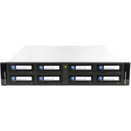 Overland-Tandberg RDX QuikStation 8 RM 8 Bay 2x10Gb - Matriz de Almacenamiento RDX con 8 bahías y conectividad RJ-45, USB 3.2 Gen 1