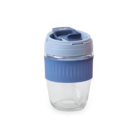 Travel Mug de Vidrio y Silicona 380 ml - Bewinner por Inde (24 Unidades) Travel Mug de Vidrio y Silicona 380 ml - Bewinner por Inde (24 Unidades)