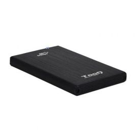TooQ TQE-2522B Caja Externa para Disco Duro 2.5" USB 3.1 (5Gbps) con Soporte UASP SATA III hasta 4TB Aluminio Negro