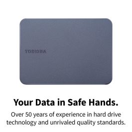 Disco Duro Externo Toshiba HDTX240EK3CA Negro 4 TB HDD Concha Magnética