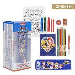 Set papelería coloreable paw patrol