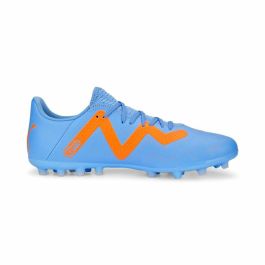 Botas de Fútbol para Adultos Puma Future Play Mg Glimmer Azul Unisex Botas de Fútbol para Adultos Puma Future Play Mg Glimmer Azul Unisex