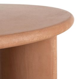 Mesa Centro Teja Dm-Microcemento Salón 80 X 80 X 38,50 cm