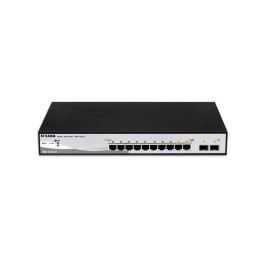 D-Link 10-Port Gigabit Smart Switch con 2 Puertos SFP Gestionable, Montaje en Rack 19", Diseño Fanless, 20Gbps. Precio: 148.95000054. SKU: S0234096
